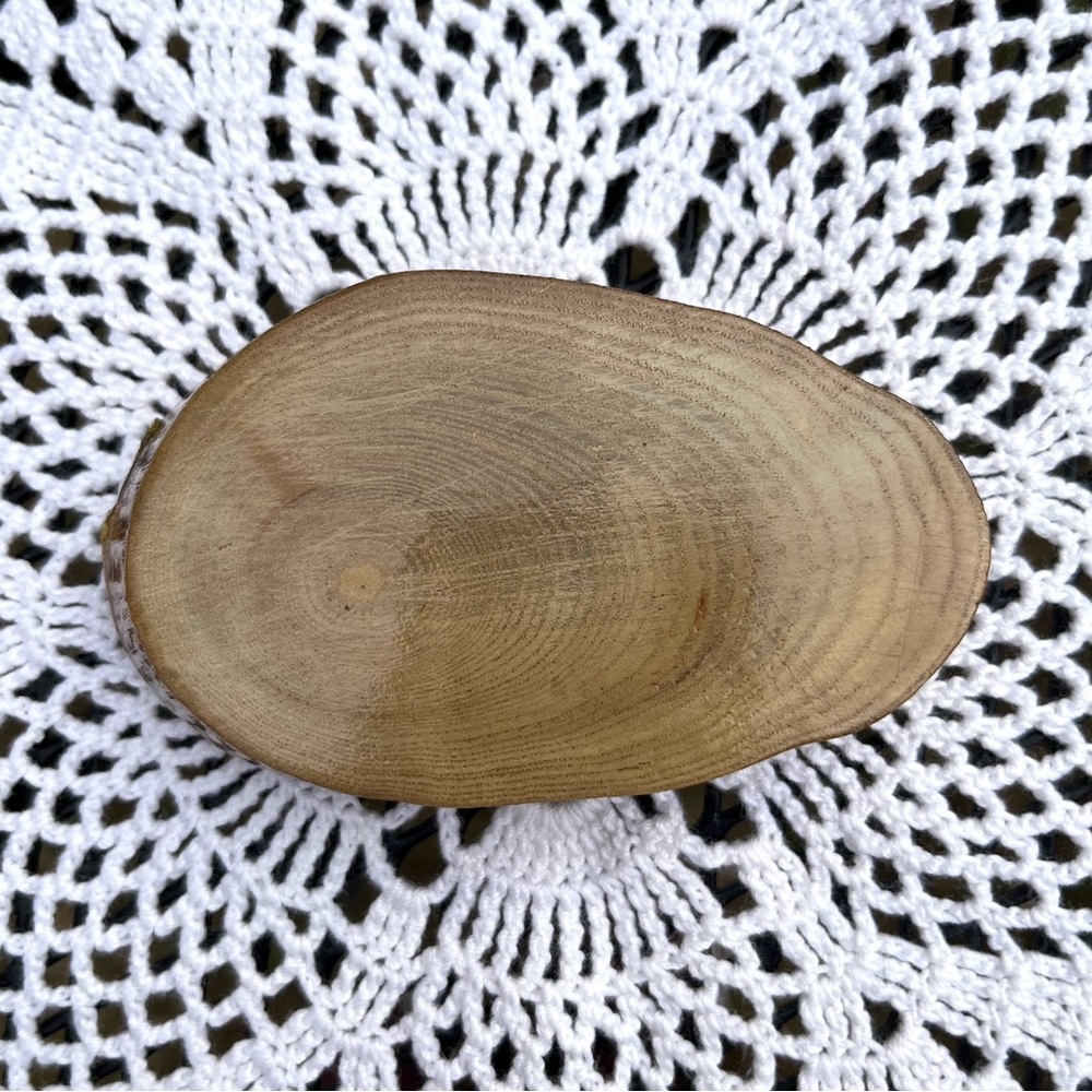 70s Wooden Belt Buckle
